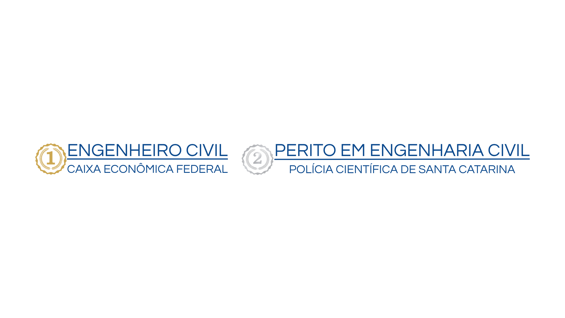 Aprovações: 1º lugar Caixa Econômica Federal e 2º lugar PCI-SC